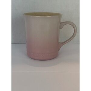 LE CREUSET PINK COFFEE/TEA MUG 14 oz